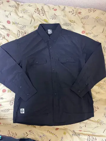 참스 chums 캠핑 필드 롱 슬리브 셔츠