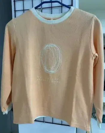 긴팔 티셔츠 피치 / 프린트