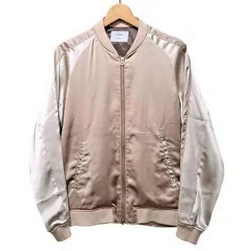 STUDIOUS 트리아세테이트 새틴 스카잔 블루종 샴페인