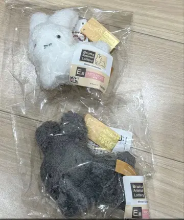 다이토 복권 브루나 애니멀 E상 마스코트 배지 제일 복권 미피