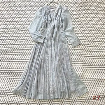 (No.p7) 셀포드 꽃무늬 레이스 원피스 기장 112 사이즈 36