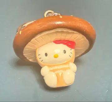 키티 버섯 키링 오이타 한정판