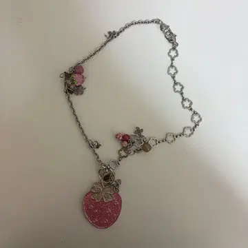 myorang 스트로베리 스파클링 목걸이 딸기