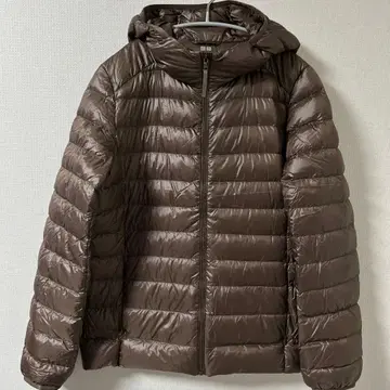 유니클로 울트라 라이트 다운 파카 브라운