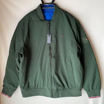 [ Tommy Hilfiger ] 충전솜 리버서블 봄버 자켓
