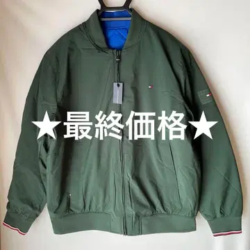 [ Tommy Hilfiger ] 충전솜 리버서블 봄버 자켓