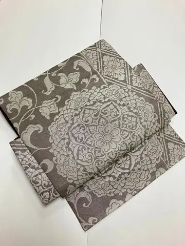 미사용 새상품 나고야 오비 순수 실크 니시진 비단 No.319