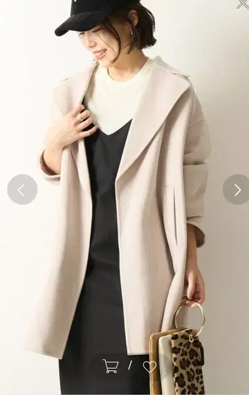 Spick & Span W 페이스 루즈 코트