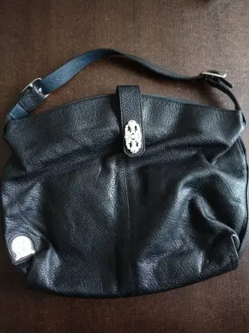 ADMJ 천연 가죽 비쥬 백 블랙