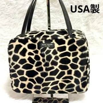 레어 kate spade 케이트 스페이드 핸드백 레오파드 지라프 패턴