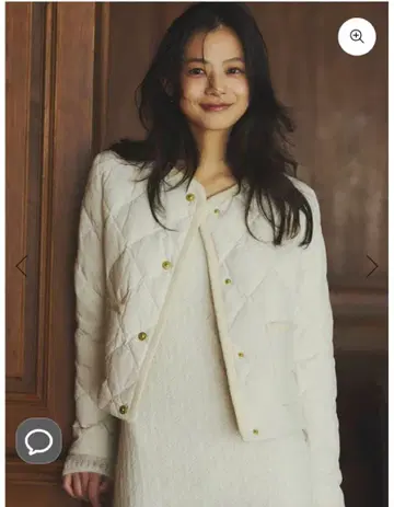 TAION anuans 노카라 퀼팅 숏 다운