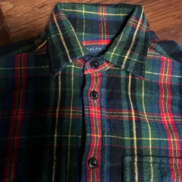 랄프 로렌 여성용 플란넬 셔츠