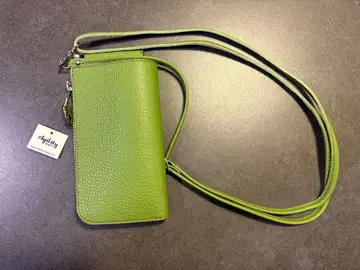 AGILITY JAPAN 소가죽 스마트폰 숄더백