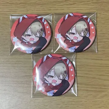 시쿠포니 72시간 잠꾸러기 SD 캔 배지 3개