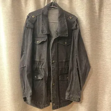 데님 자켓 구제 오버 사이즈