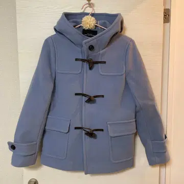 GREEN LABEL RELAXING 더플 코트 라이트 블루