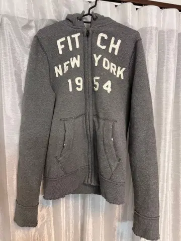 Abercrombie & Fitch 그레이 후드티 S
