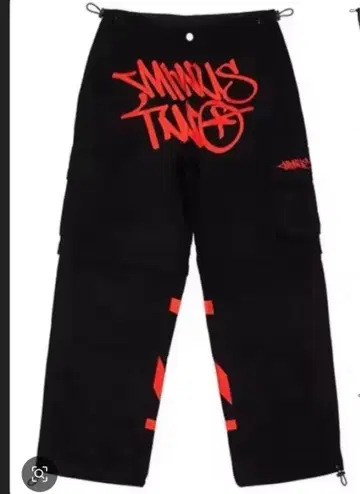 minus two 카고 팬츠 빨간색 M