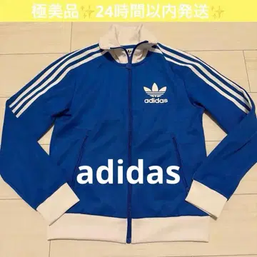 새상품급 아디다스 오리지널 트랙탑 저지 파랑