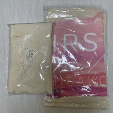 AAA 우노 미사코 티셔츠 머플러 타월 클리어 파일 키링