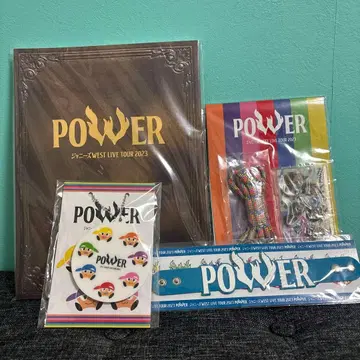 [ 새상품 ] WEST. POWER LIVE TOUR 2023 굿즈 세트