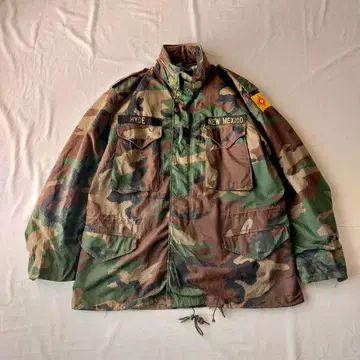 구제 의류 미군 m65 필드 자켓 우드랜드 카모 80s