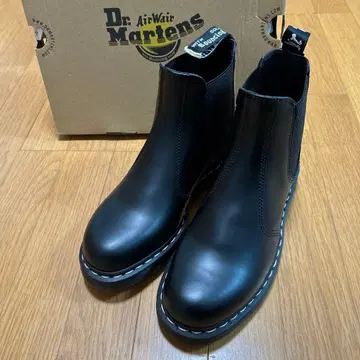 미사용 닥터마틴 2976 첼시 부츠 사이드 고어 부츠