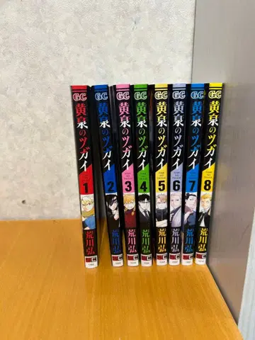 황금의 쌍 8권 세트 초판