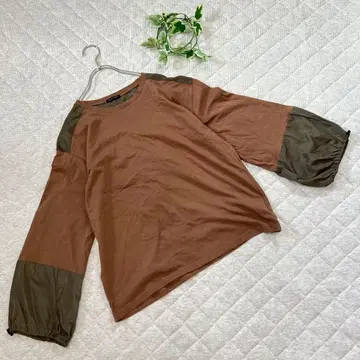 잔파 [ M ] 새상품급 여성용 풀오버 귀여운 심플한 멋쟁이