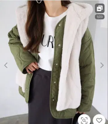 [ 새상품 ] 블루종 아우터 4way 퀼팅 자켓/퍼 베스트