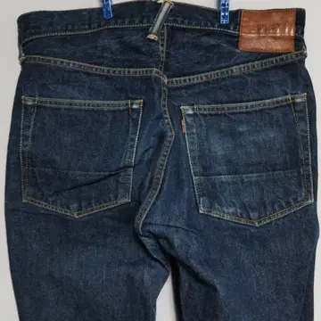 에비수진스 No.2 데님 33인치 호랑이 귀 레어한 프론트 척식입니다