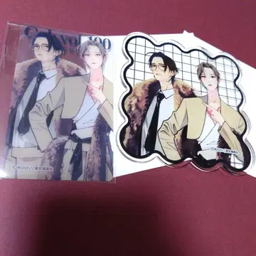 Cab vol.100 이치카와 케이 선생님 클리어 카드 아크릴 코스터