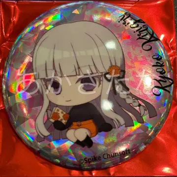 단간론파 카페 캔뱃지 홀로그램 레어 키리기리 쿄코