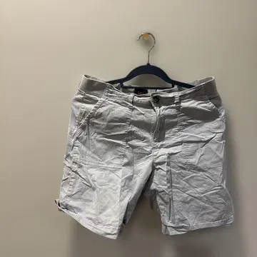 리 그레이 숏팬츠 4 포켓