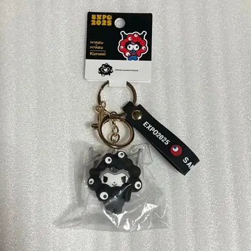 간사이 엑스포 2025 쿠로미 입체 마스코트 블랙 미야쿠미야쿠