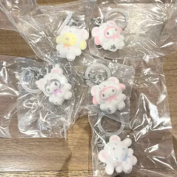 산리오 메지루시 액세서리 복슬복슬 스노우 시나몬 마이멜로디 쿠로미