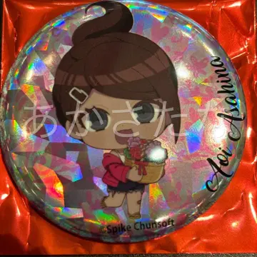 단간론파 카페 캔뱃지 홀로그램 레어 아사히나 아오이