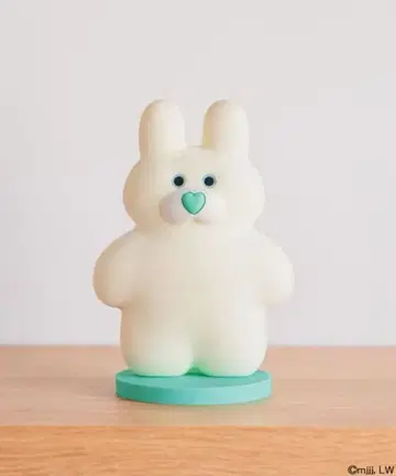 로리즈팜 mojojojo 피규어 화이트 토끼