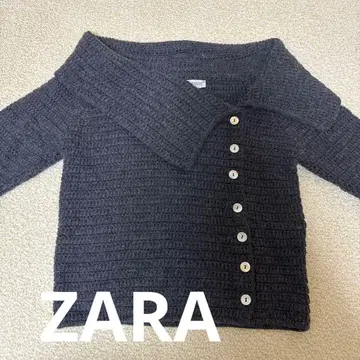 [ 미사용 새상품 ] ZARA 니트 원숄