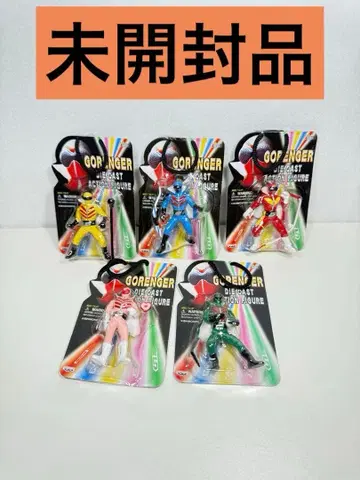 비밀전대 고레인저 다이캐스트 액션 피규어 5종 세트