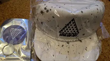 love ear art 개인전 한정판 사인 포함 cap 키링 세트