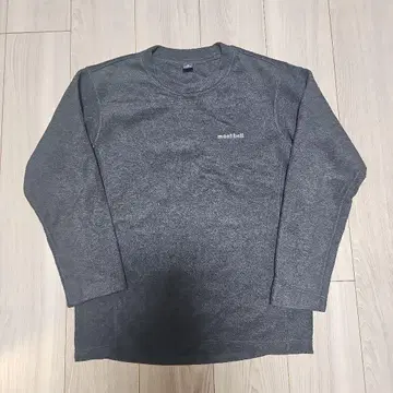 mont-bell 그레이 긴팔 트레이닝복 M 사이즈