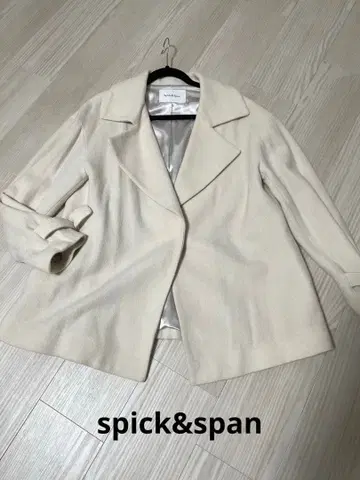 스픽 앤 스팬 라이트 울 코트 자켓 36