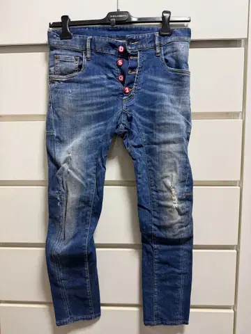 디스퀘어드 바이커 데님 42