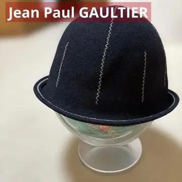 고티에 Jean Paul GAULTIER FEMME 크로셰 블랙 햇
