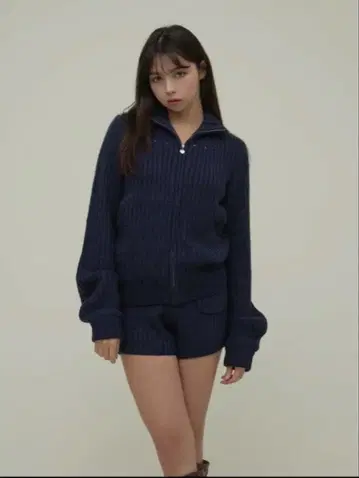 Mary logo knit set up AM1561