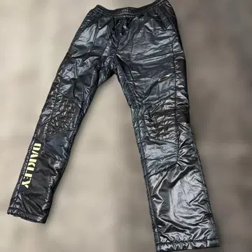 OAKLEY 패딩 팬츠 블랙