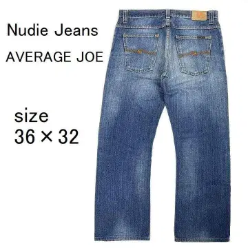 누디진 AVERAGE JOE 데님 팬츠 36 x 32 이탈리아제