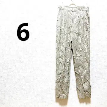 IKKA 실크 플리츠 팬츠 [ 6 ] 캐주얼 오피스 심플