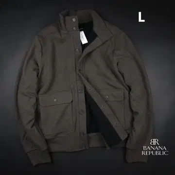BANANA REPUBLIC 발스타 블루종 쉘파 안감 L BROWN